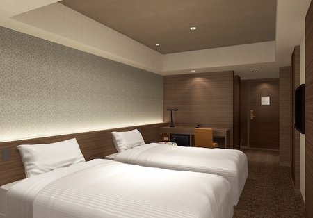 京都100連泊のホテル、トレインビュールーム